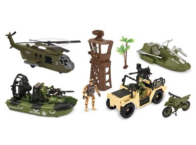 SET DE JUEGO ULTRA TOYS MILITAR GIGANTE VERDE - 1