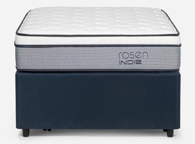 CAMA DIVAN ROSEN INDIE 1.5 PLAZAS AZUL - 3