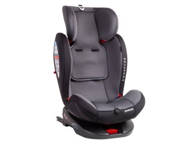 SILLA DE AUTO BEBESIT BEBE CONVERTIBLE SATURN 360 ISOFIX GRIS OSCURO - 7
