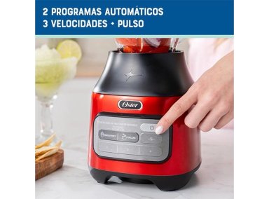 LICUADORA OSTER BLSTPEG-CRT-052 800W 1.5 L REVERSIBLE 2 PROGRAMAS AUTOMÁTICOS 3 VELOCIDADES MÁS PULSO - 5