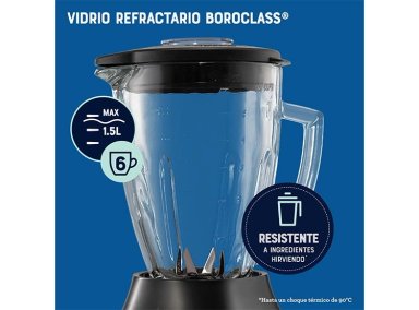 LICUADORA OSTER BLSTPEG-CRT-052 800W 1.5 L REVERSIBLE 2 PROGRAMAS AUTOMÁTICOS 3 VELOCIDADES MÁS PULSO - 7