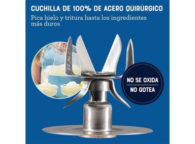 LICUADORA OSTER BLSTPEG-CRT-052 800W 1.5 L REVERSIBLE 2 PROGRAMAS AUTOMÁTICOS 3 VELOCIDADES MÁS PULSO - 8