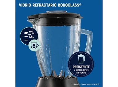 LICUADORA OSTER BLSTPEG-NRT-052 800W 1.5 L REVERSIBLE 2 PROGRAMAS AUTOMÁTICOS 3 VELOCIDADES MÁS PULSO - 7
