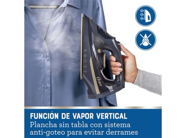 PLANCHA A VAPOR OSTER GCSTCC5000 INALÁMBRICA SUELA CERÁMICA 2 EN 1 - 6