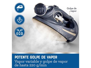 PLANCHA A VAPOR OSTER GCSTCC5000 INALÁMBRICA SUELA CERÁMICA 2 EN 1 - 8