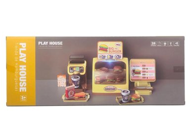 SET DE JUEGO ULTRA TOYS HAMBURGUESAS CON CAJA REGISTRADORA - 3