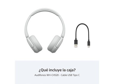 AUDÍFONOS SONY WH-CH520 BLUETOOTH - 10