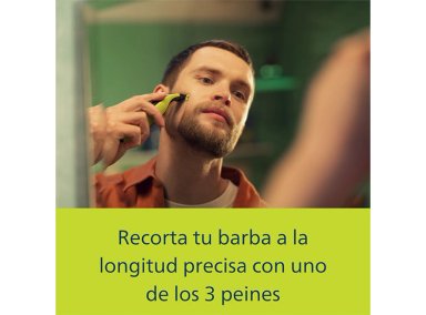 AFEITADORA INALÁMBRICA PHILIPS ONEBLADE FACE&BODY QP2824/10  - 5