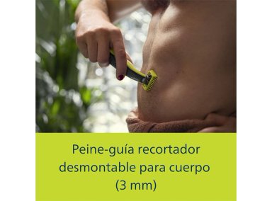 AFEITADORA INALÁMBRICA PHILIPS ONEBLADE FACE&BODY QP2824/10  - 7
