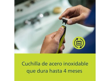 AFEITADORA INALÁMBRICA PHILIPS ONEBLADE FACE&BODY QP2824/10  - 8