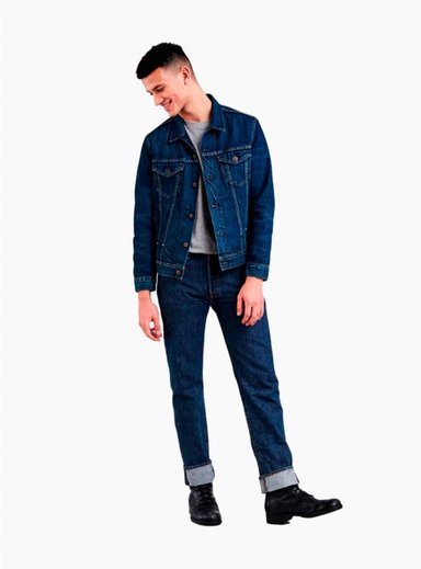 JEANS HOMBRE LEVI'S ALGODÓN 501 ORIGINAL FIT - 4