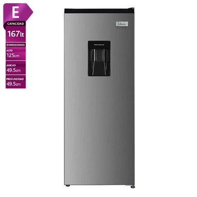 REFRIGERADOR LIBERO MONOPUERTA FROST FRÍO DIRECTO 167 L LRM-178DFIW - 1