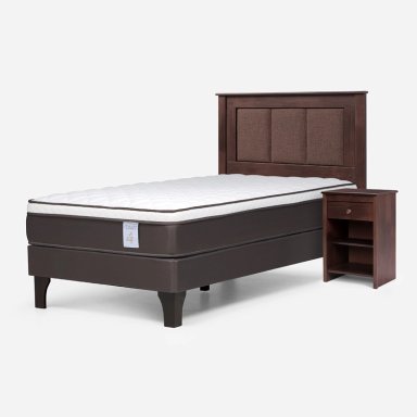 JUEGO DE DORMITORIO ROSEN CAMA EUROPEA NEW STYLE 4 PLUS 1.5 PLAZAS + SET RACHEL - 2