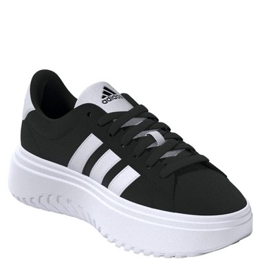 ZAPATILLAS MUJER ADIDAS CASUSALES NEGRO GRAND COURT PLATFORM SUEDE - 1