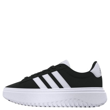 ZAPATILLAS MUJER ADIDAS CASUSALES NEGRO GRAND COURT PLATFORM SUEDE - 3