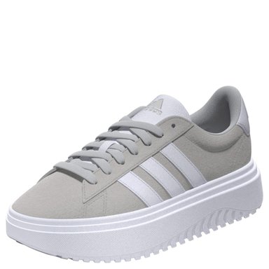ZAPATILLAS MUJER ADIDAS CASUALES GRIS GRAND COURT PLATFORM SUEDE - 2