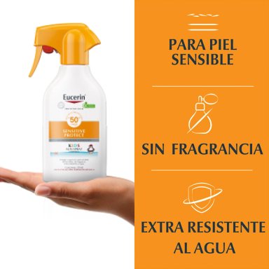 PROTECTOR SOLAR CORPORAL EUCERIN NIÑOS SPRAY SUN TRIGGER SPF 50+ 250 ML - 4