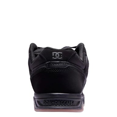 ZAPATILLAS HOMBRE DC SHOES URBANAS NEGRO STAG CUERO - 5
