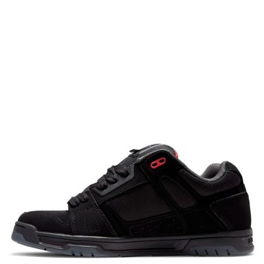ZAPATILLAS HOMBRE DC SHOES URBANAS NEGRO STAG CUERO - 3