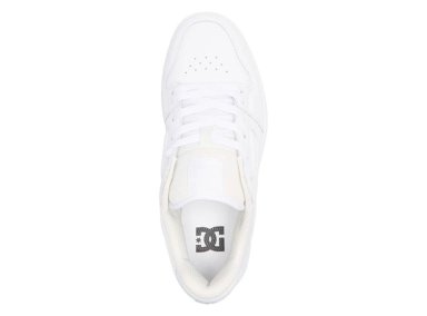 ZAPATILLAS MUJER DC SHOES URBANAS BLANCO MANTECA4 CUERO - 4