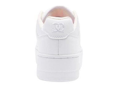 ZAPATILLAS MUJER DC SHOES URBANAS BLANCO MANTECA4 CUERO - 5