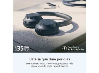 AUDÍFONOS INALÁMBRICOS CON CANCELACION DE RUIDO WH-CH720 AZUL - 6