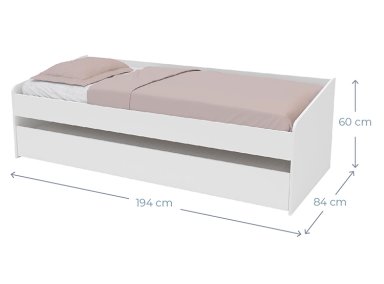 CAMA NIDO VEKKA HOME GANDU 1 PL - 6