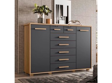 COMODA VEKKA HOME FONTANA 2P 7C - 4