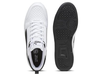 ZAPATILLAS UNISEX PUMA BLANCO REBOUND V6 LO JR - 4