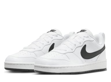 ZAPATILLAS CUERO UNISEX NIKE BÁSQUETBOL BLANCO COURT BOROUGH LOW RECRAFT - 3