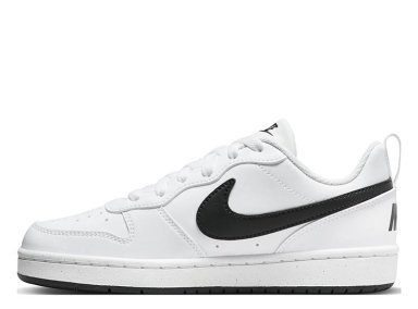 ZAPATILLAS CUERO UNISEX NIKE BÁSQUETBOL BLANCO COURT BOROUGH LOW RECRAFT - 2