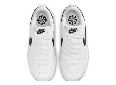 ZAPATILLAS CUERO UNISEX NIKE BÁSQUETBOL BLANCO COURT BOROUGH LOW RECRAFT - 4