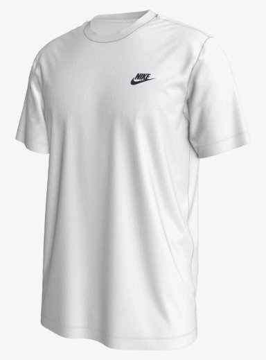 POLERA ALGODÓN REGULAR HOMBRE NIKE AR4997-101 - 4