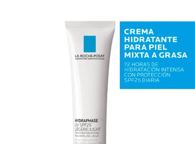 CREMA FACIAL LA ROCHE-POSAY HIDRATANTE HYDRAPHASE HA UV LIGHT SPF 25 40 ML - 3