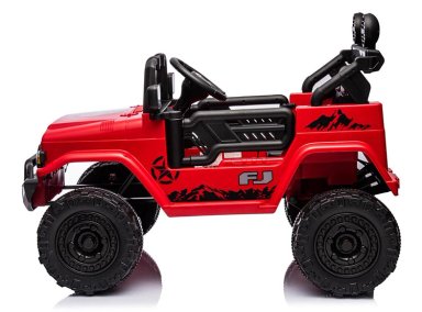JEEP A BATERIA KIDSCOOL TOYOTA FJ CRUSIER ROJO 12V - 2