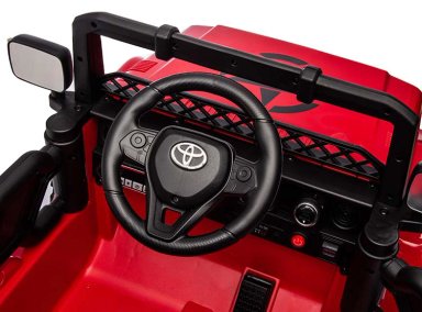 JEEP A BATERIA KIDSCOOL TOYOTA FJ CRUSIER ROJO 12V - 8