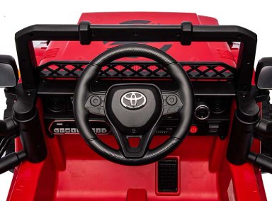JEEP A BATERIA KIDSCOOL TOYOTA FJ CRUSIER ROJO 12V - 9