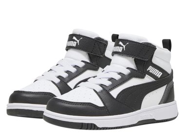 ZAPATILLAS UNISEX PUMA NEGRO REBOUND V6 MID AC - 2