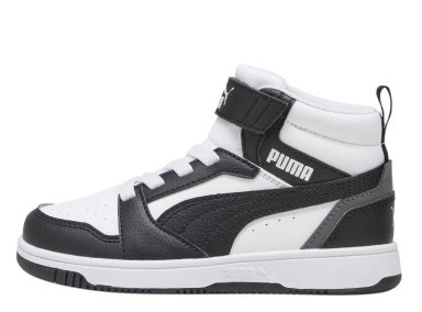 ZAPATILLAS UNISEX PUMA NEGRO REBOUND V6 MID AC - 3