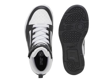 ZAPATILLAS UNISEX PUMA NEGRO REBOUND V6 MID AC - 4