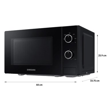 MICROONDAS SAMSUNG 20 L MS20A3010AL/ZS PLATO GIRATORIO - 3