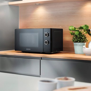 MICROONDAS SAMSUNG 20 L MS20A3010AL/ZS PLATO GIRATORIO - 4