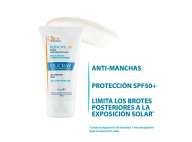 PROTECTOR SOLAR FACIAL DUCRAY ANTIEDAD CREMA KERACNYL UV FLUIDO SPF 50+ 50 ML - 2