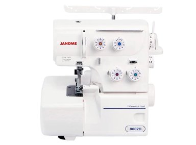 COMBO JANOME MAQUINA DE COSER EASY JEANS PLUS + OVERLOCK 8002D - 3
