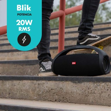 PARLANTE BLUETOOTH PORTÁTIL BLIK BOOSTER2 20W 12 HRS - 5