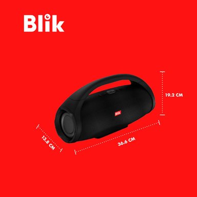 PARLANTE BLUETOOTH PORTÁTIL BLIK BOOSTER2 20W 12 HRS - 6