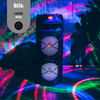 PARLANTE BLUETOOTH KARAOKE CON MICRÓFONO BLIK SCREAMER3 - 7