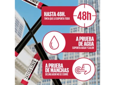 DELINEADOR DE OJOS MAYBELLINE LINER TATTOO 48H DIP IN - 6