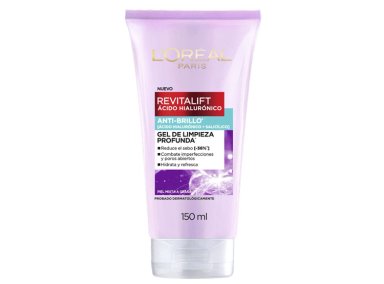 LIMPIADOR FACIAL LOREAL GEL DERMO EXPERTISE OIL CONTROL REVITALIFT 150 ML - 2