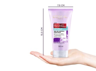 LIMPIADOR FACIAL LOREAL GEL DERMO EXPERTISE OIL CONTROL REVITALIFT 150 ML - 4